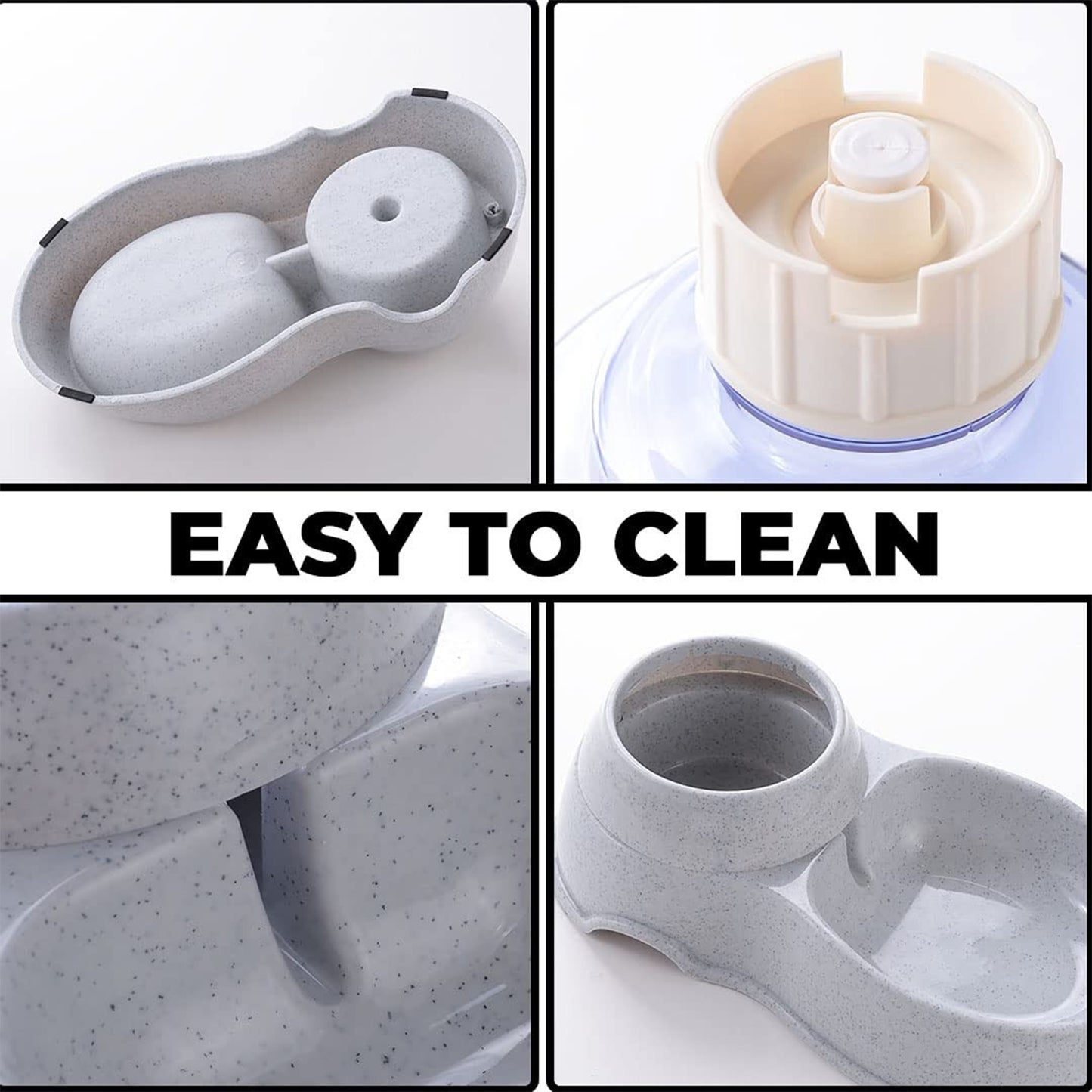 Automatic Pet Water Dispenser Self-dispensing Gravity Pet Feeder Water Cat Dog Feeding Bowl Drinking Water - Happy Price - Image 2