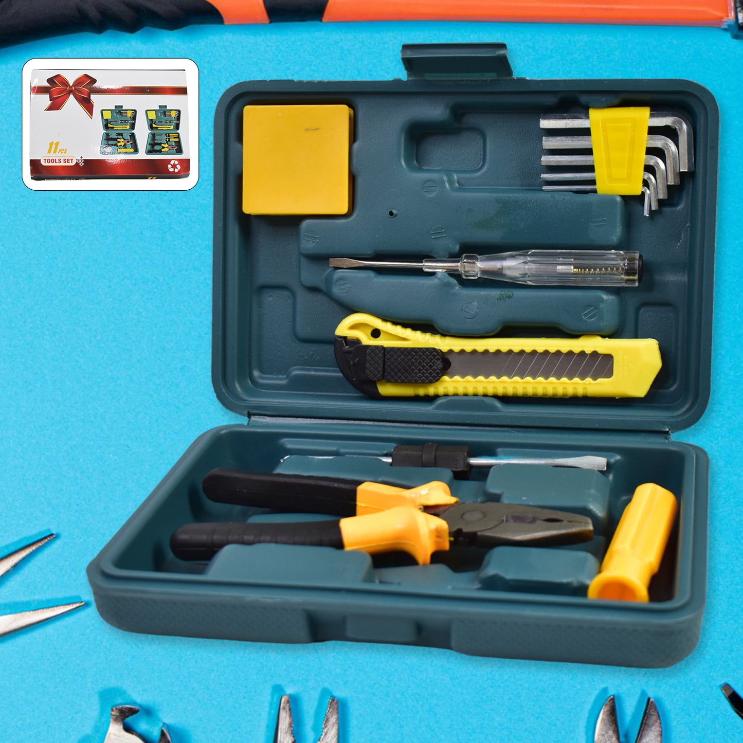 Multi Functional Hardware Tool Set (11 Pcs Set) - Happy Price - Image 6