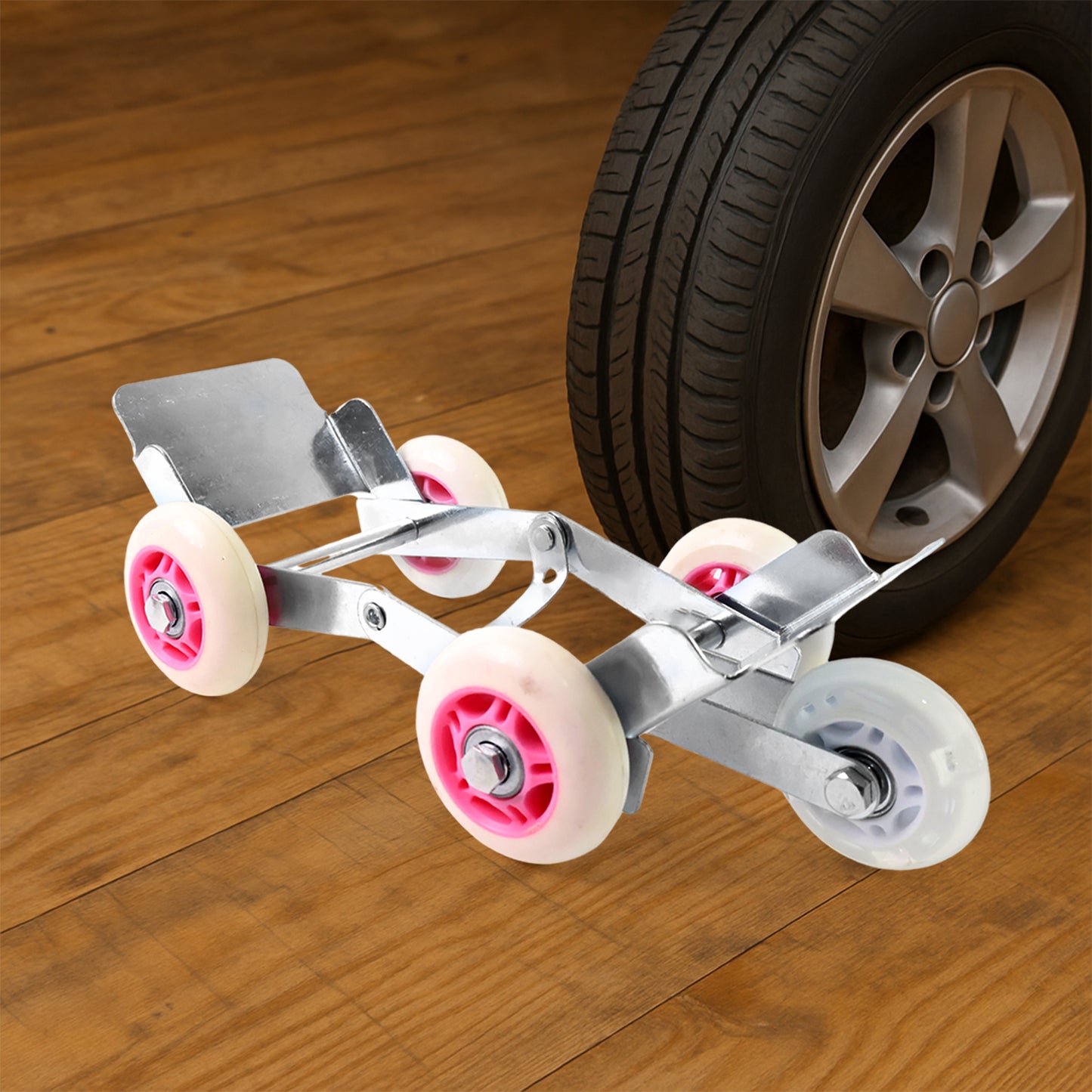 Motorcycle Flat Tire Emergency Mover Dolly - 1 Pc Set - Happy Price - Image 5