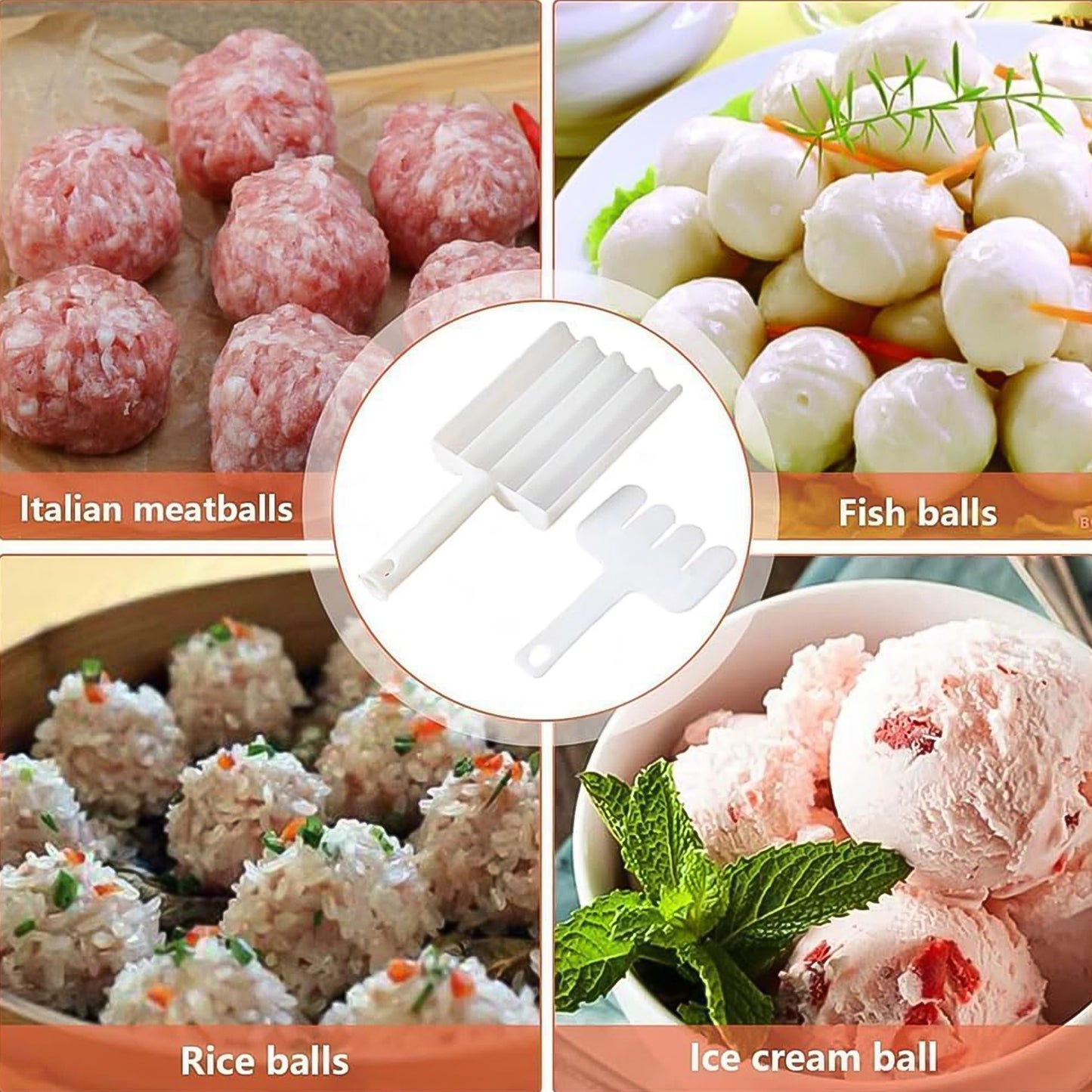Gujia Meatball Maker Set Easily Shape Meatballs Maker (1pc) - Happy Price - Image 4