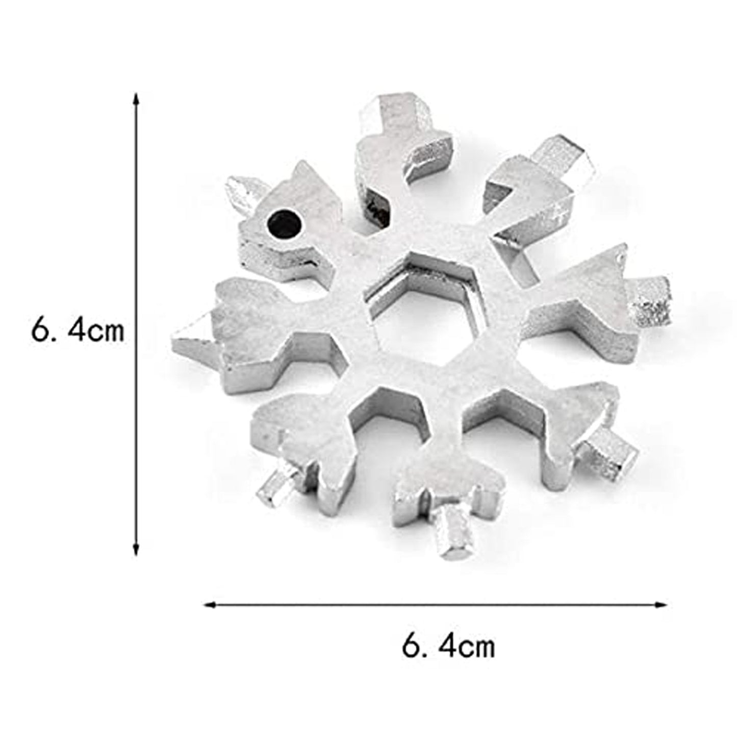 Snowflake Multi-tool Stainless Steel Snowflake Bottle Opener - Happy Price - Image 5