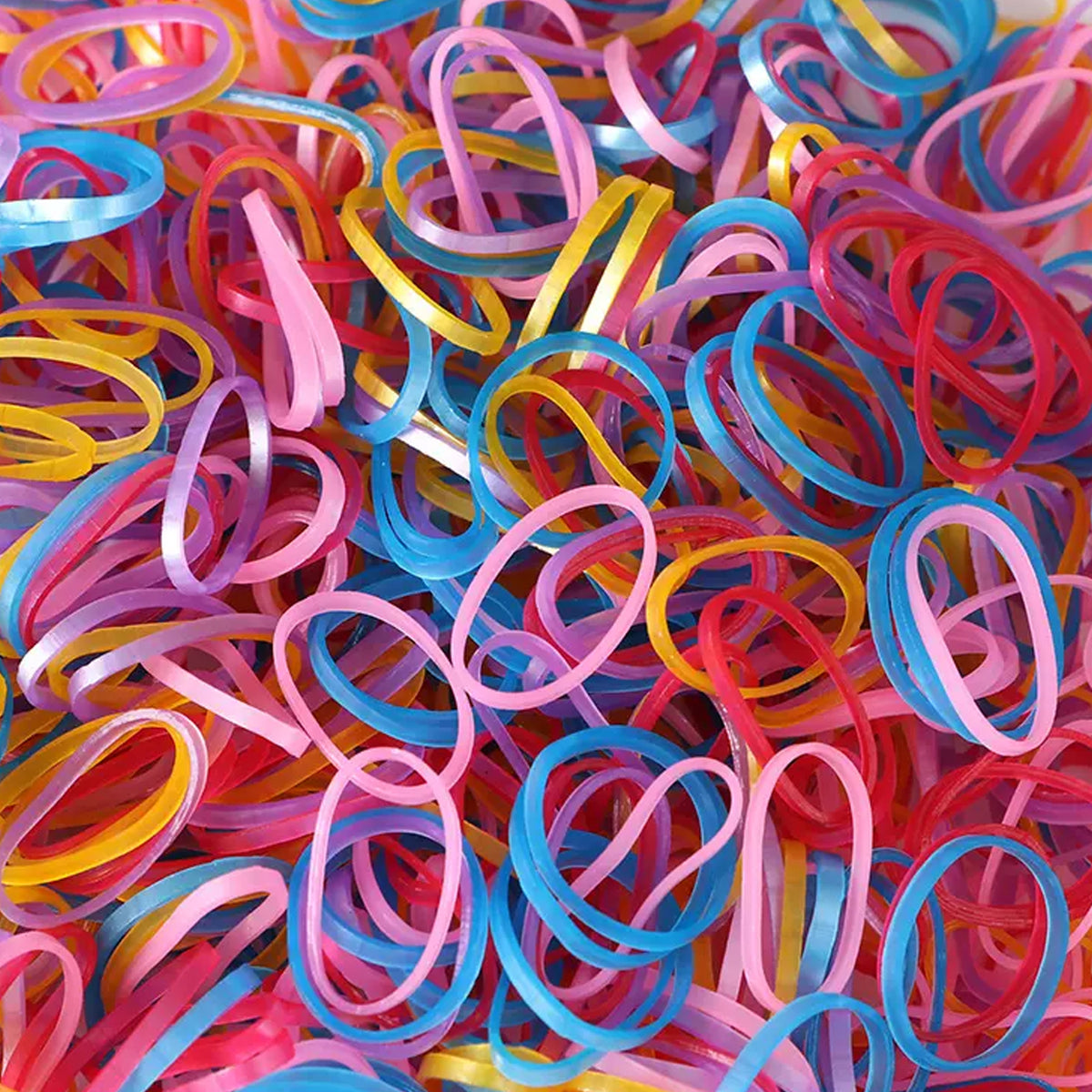 Durable Nylon Elastic Bands - Multicolour Assorted Pack for Home, Office & Kitchen Organization - Great Price - Image 2