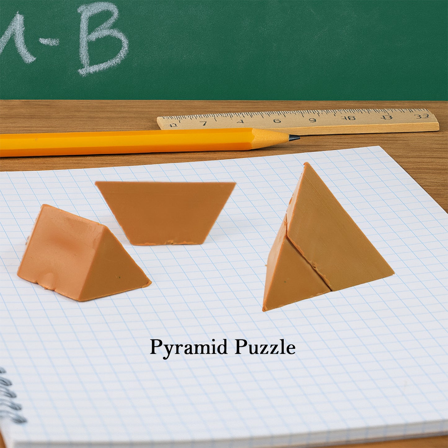 3d Pyramid Puzzle Toy (1 Set) - Happy Price - Image 4