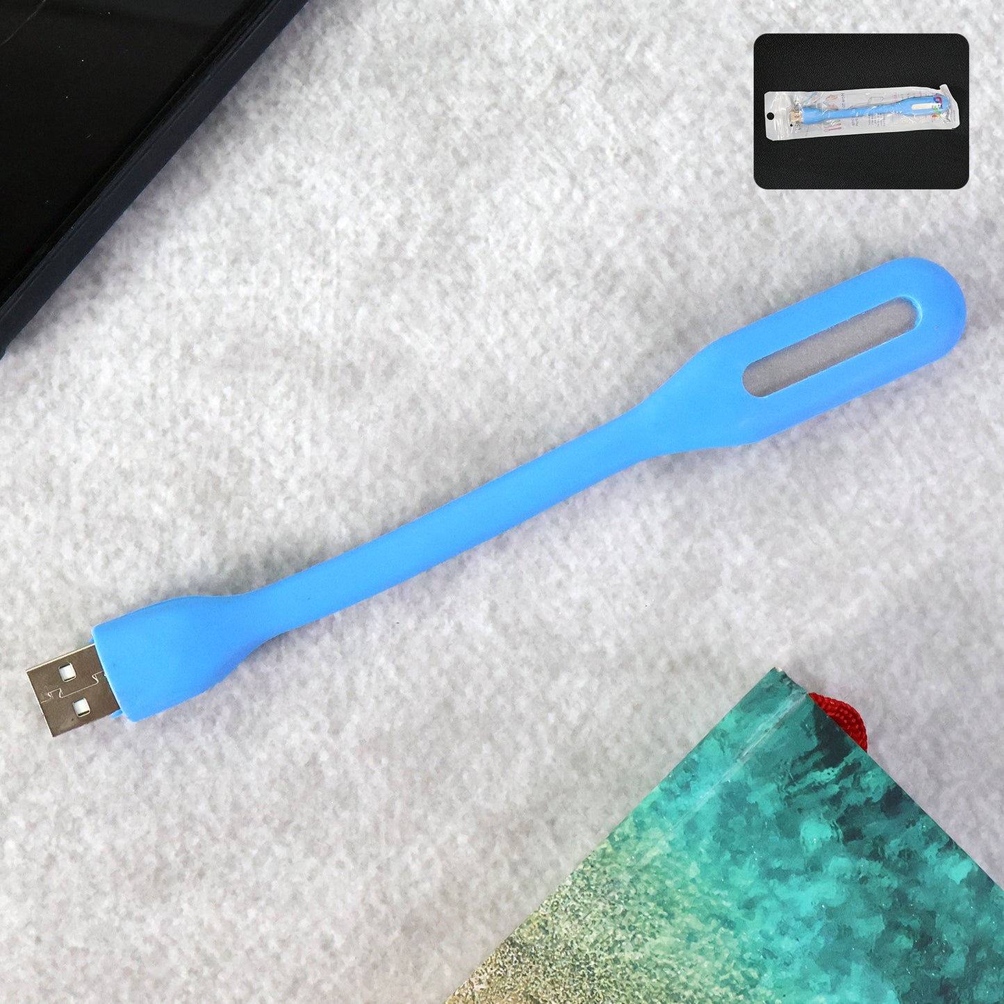 USB LED Flexible Light - Portable, Bendable Neck Lamp for Laptops & Power Banks (1 Pc) - Happy Price - Image 3