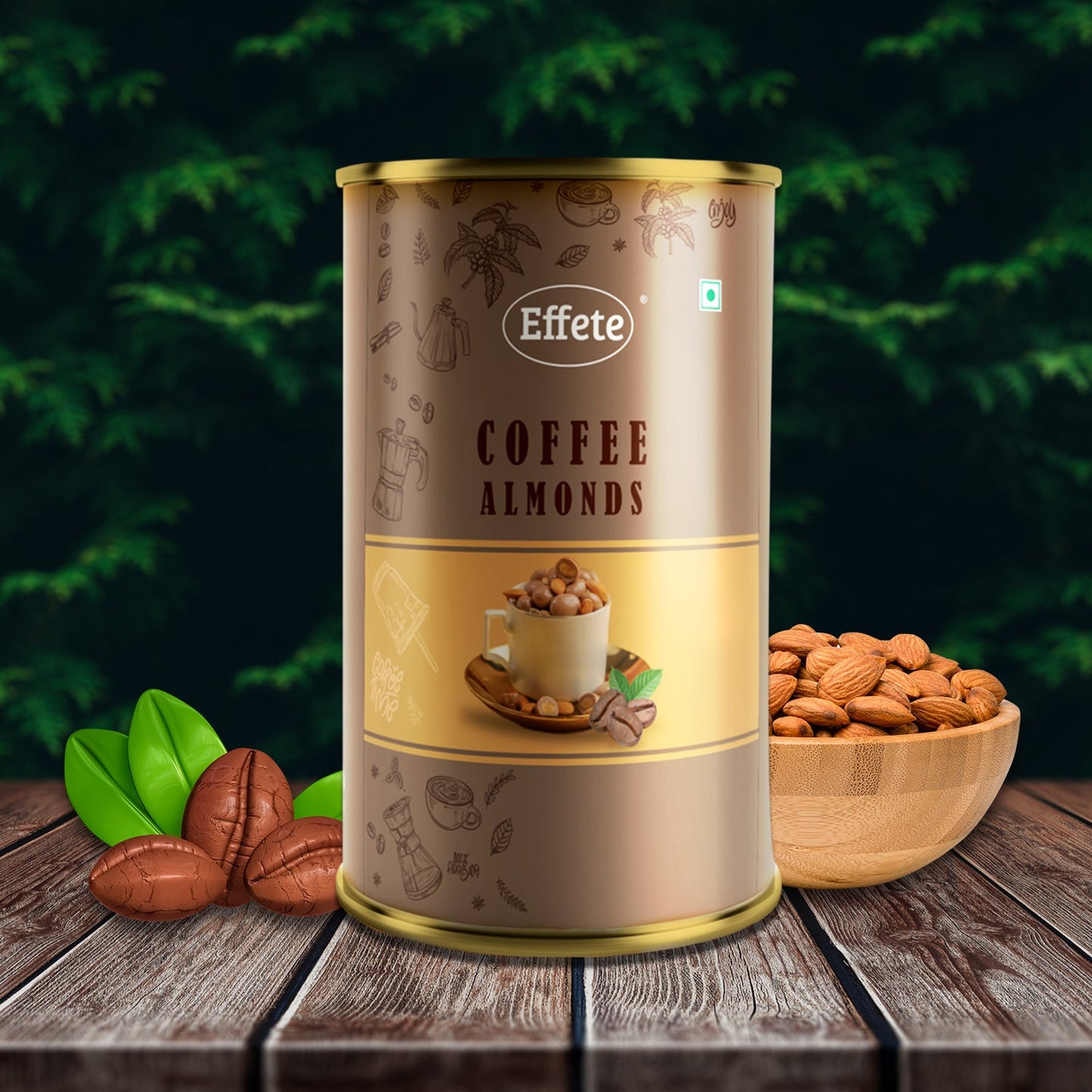Effete Coffee Almonds Chocolate - Happy Price - Image 4