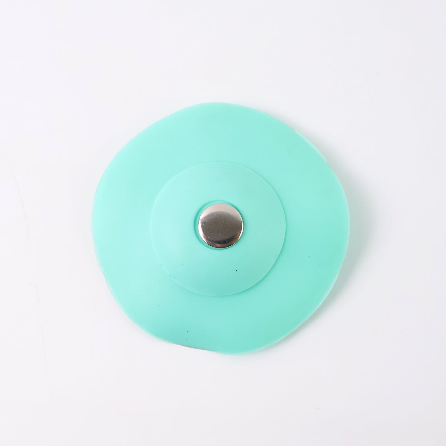 Creative 2-in-1 Light Green Silicone Sewer Sink Sealer Cover Drainer (Multicolour) - Happy Price - Image 3