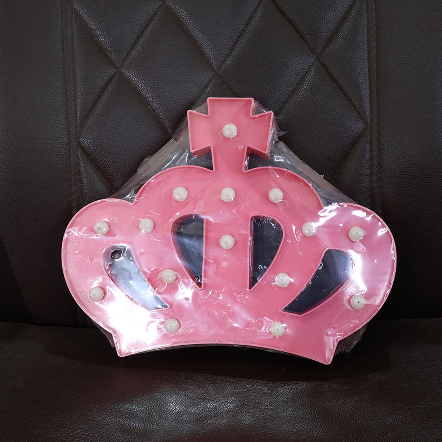 Crown Shape LED Decorative Night Light - Battery Operated Accent Lamp (1 Pc) - Happy Price - Image 7