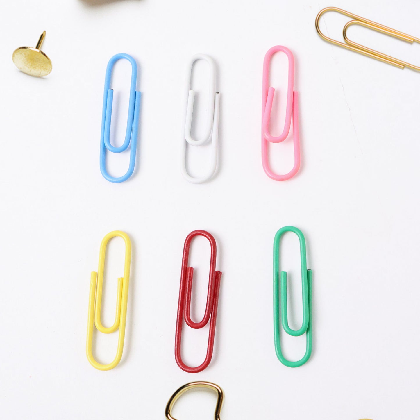 Multicolor-coated Paper Clips Approx (250pc Set) - Happy Price - Image 4