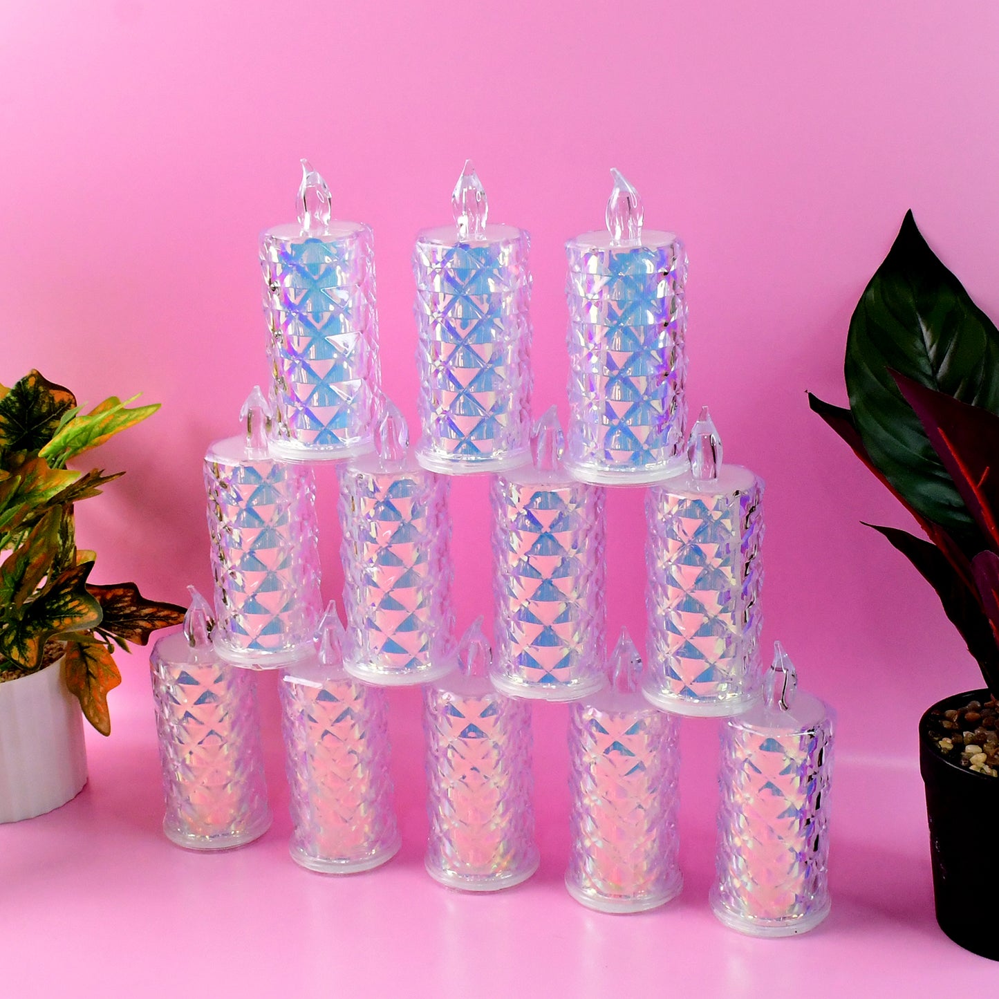 Smokeless Led Candles (12 Pc) - Happy Price - Image 2
