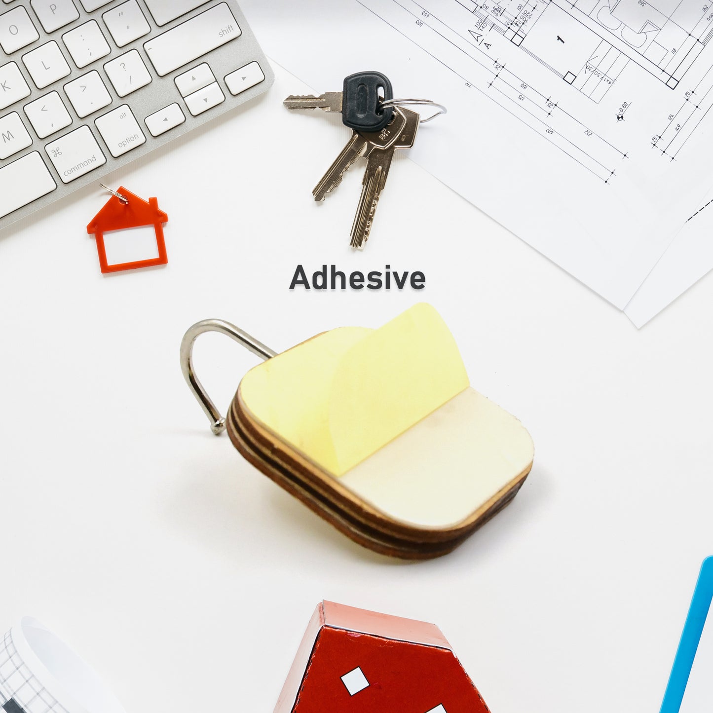 17871 Wooden Cartoon Hook Wall Hanging Hooks Wall Storage Hook Wall Mounted Hat Hooks Wall Coat Hooks Hanger Backpack Hook Clothes Hook Office Towel Hook Clothing Iron (1 Pc) - Happy Price - Image 3