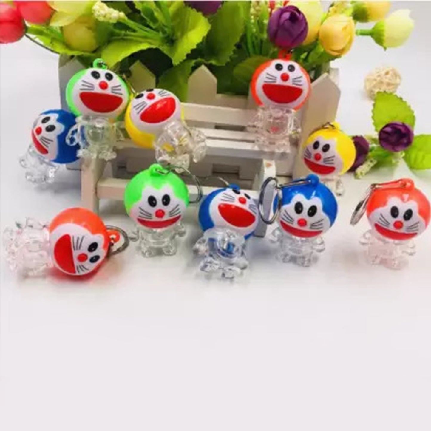 Doremon Lightning Keychain 2 Colored Lightning Keychain (1 Pc) - Happy Price - Image 4