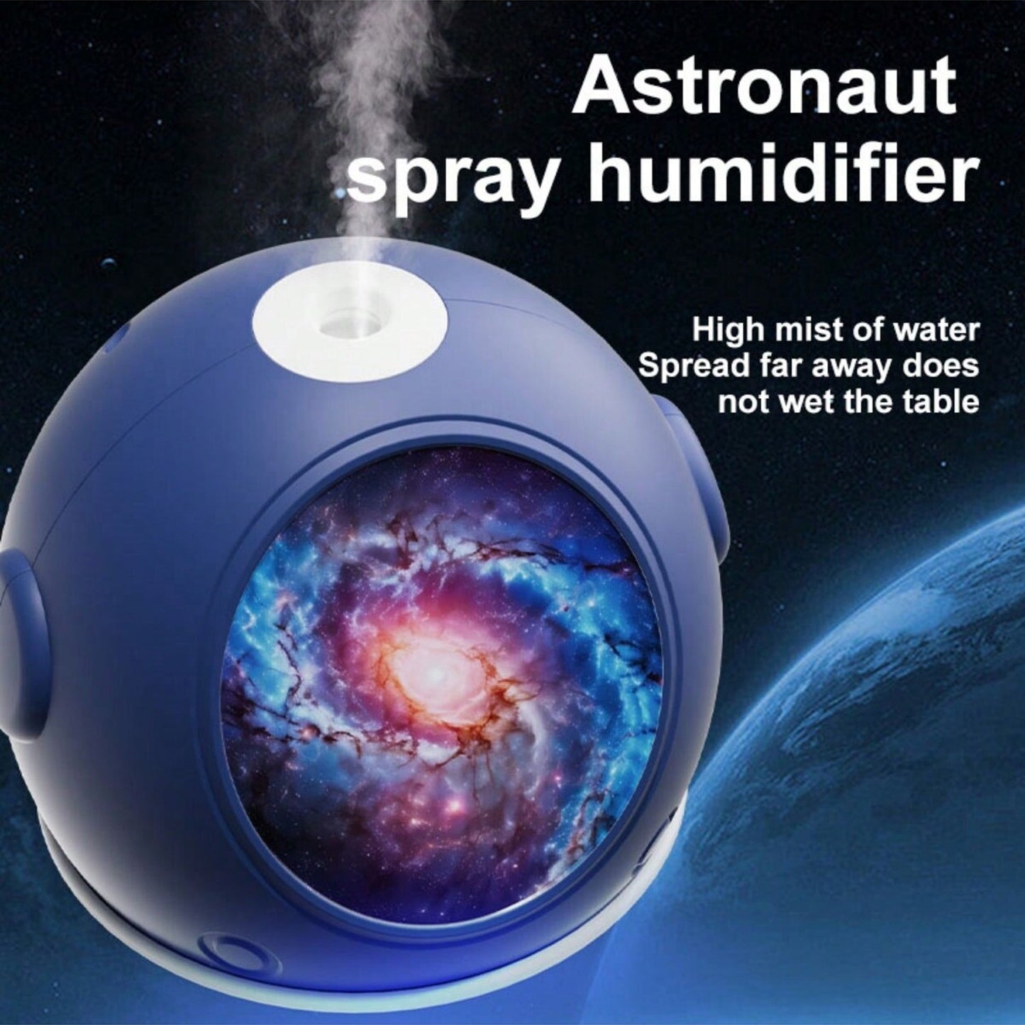 Astronaut Humidifier Ball Shape Humidifier (1 Pc 110 Ml) - Happy Price - Image 6