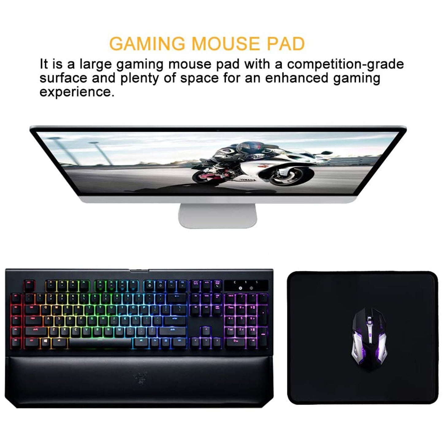 Simple Mouse Pad Used For Mouse While Using Computer. - Happy Price - Image 7