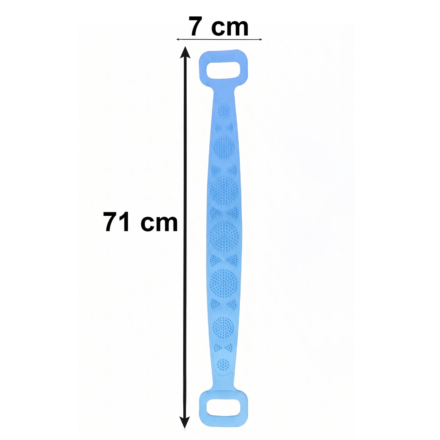 Long Silicone Back Scrubber Belt for Bath - 1 Pc - Happy Price - Image 5