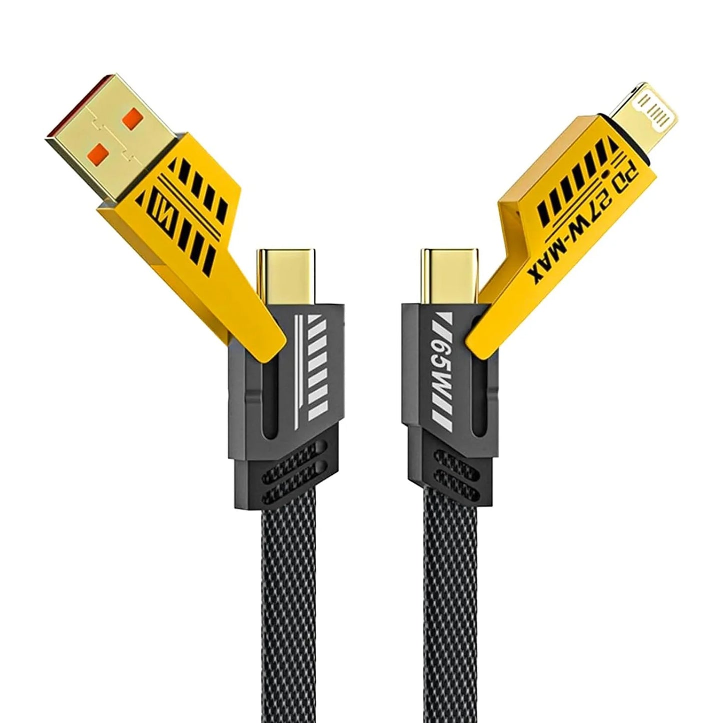 4 In 1 Fast Charging Cable (1 Pc Loose) - Happy Price - Image 4