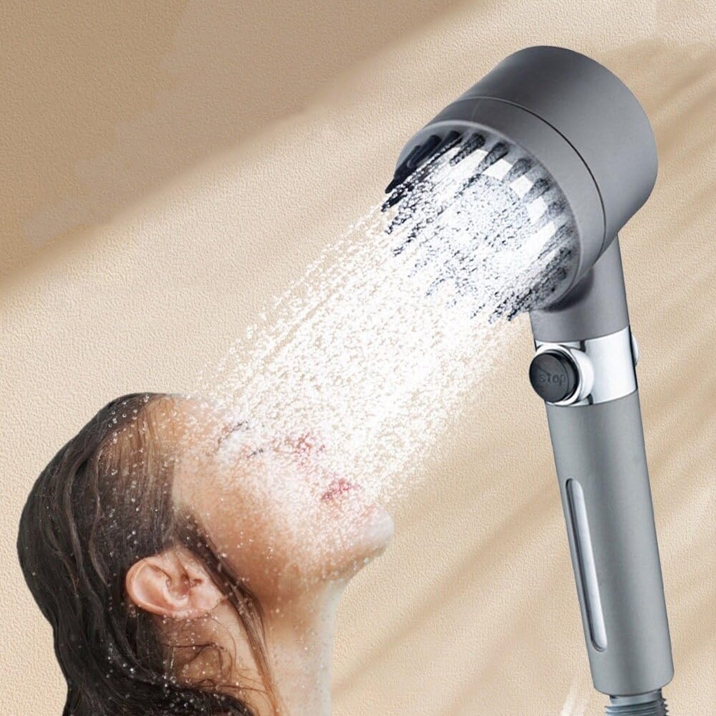 Shower Filter Shower Head Adjustment Shower Head (3 Modes 1 Pc) - Happy Price - Image 5