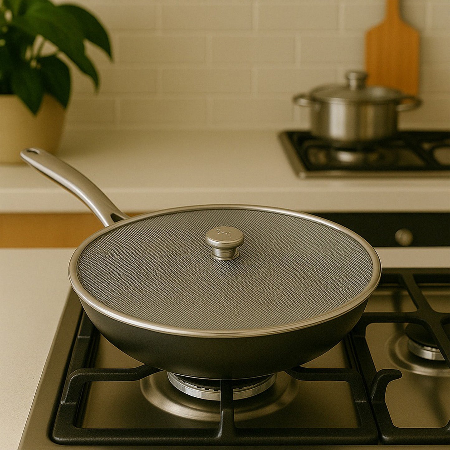 Apex Stainless Steel Mesh Net Cover For Cooking (1 Pc) - Happy Price - Image 6