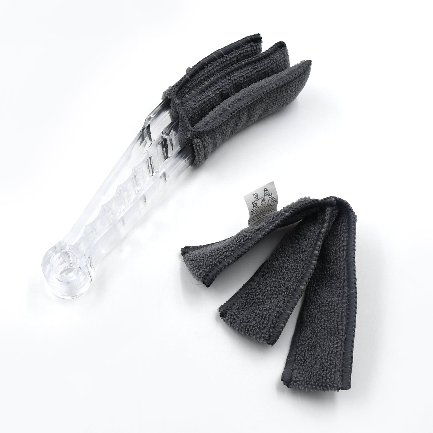 Window Blind Cleaner Duster Brush With Microfiber Sleeves - Blind Cleaner Tools For Window Shutters Blind Air Conditioner Jalousie Dust - Happy Price - Image 4