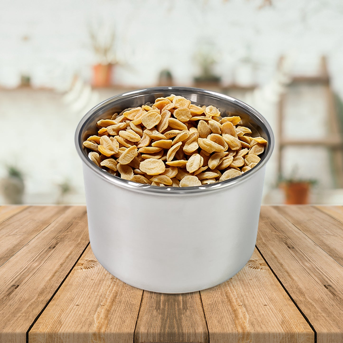 Multipurpose Stainless Steel Airtight Containers With See Through Lid (2 Pc 500 Ml) - Happy Price - Image 5