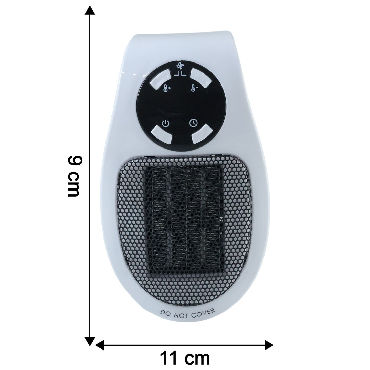 500W Compact Wall Plug Electric Heater for Rooms - Great Price - Image 5
