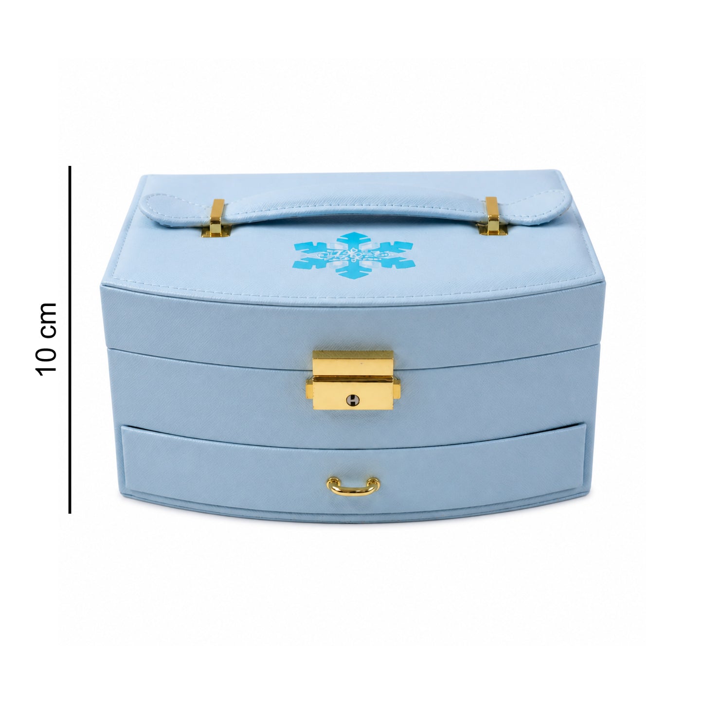 Multi-Layer Jewelry Organizer Box with Mirror - 1 Set - Happy Price - Image 5