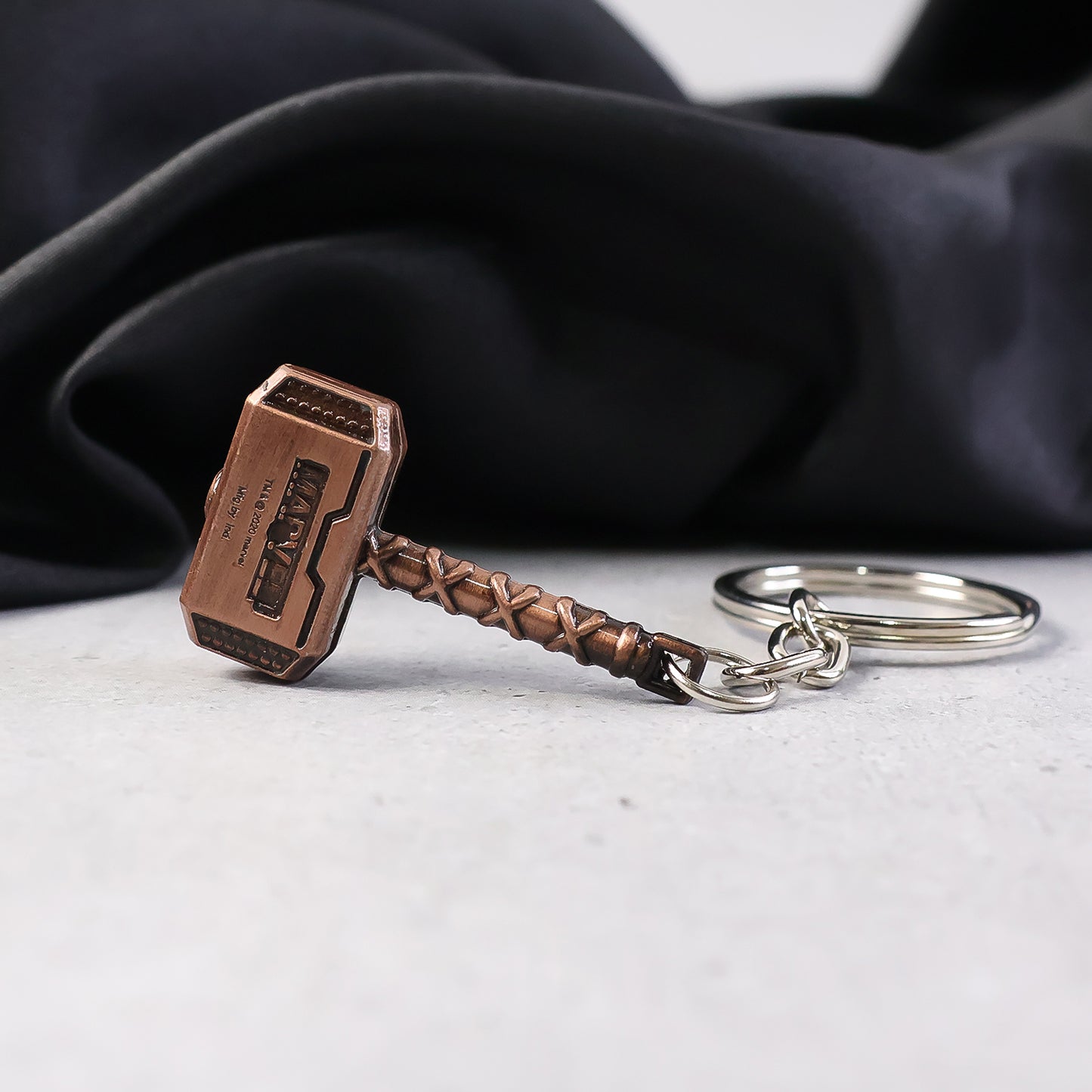 Metal Hammer Design Keychain (1 Pc) - Unique Alloy Key Ring for Keys - Happy Price - Image 4