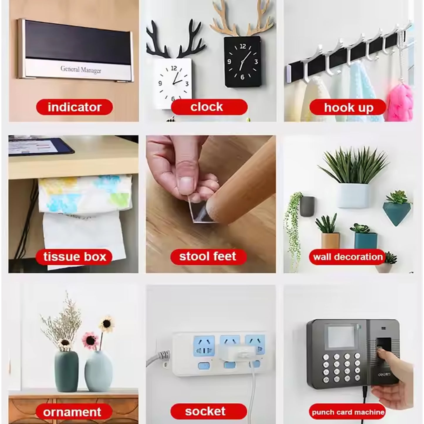 Strong Double Sided Tape Foam Mounting Tape (2 Pcs Set) - Happy Price - Image 5