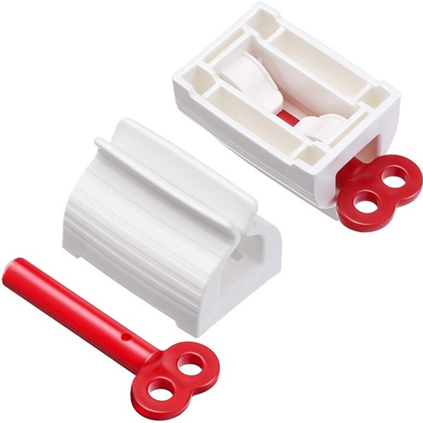 Rolling Tube Toothpaste Squeezer Toothpaste Seat Holder Stand - Happy Price - Image 6