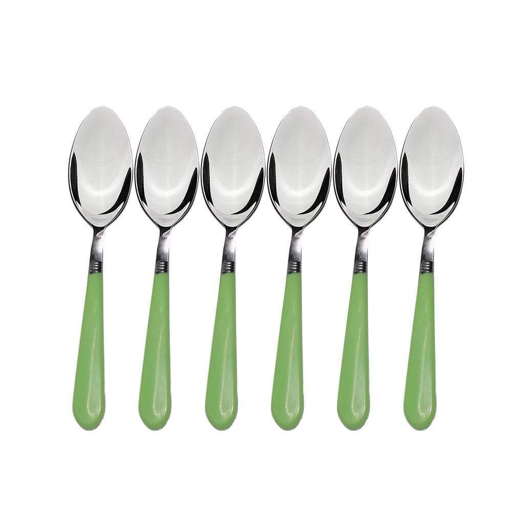 Stainless Steel Spoon With Comfortable Grip Dining Spoon Set Of 6 Pcs - Happy Price - Image 5