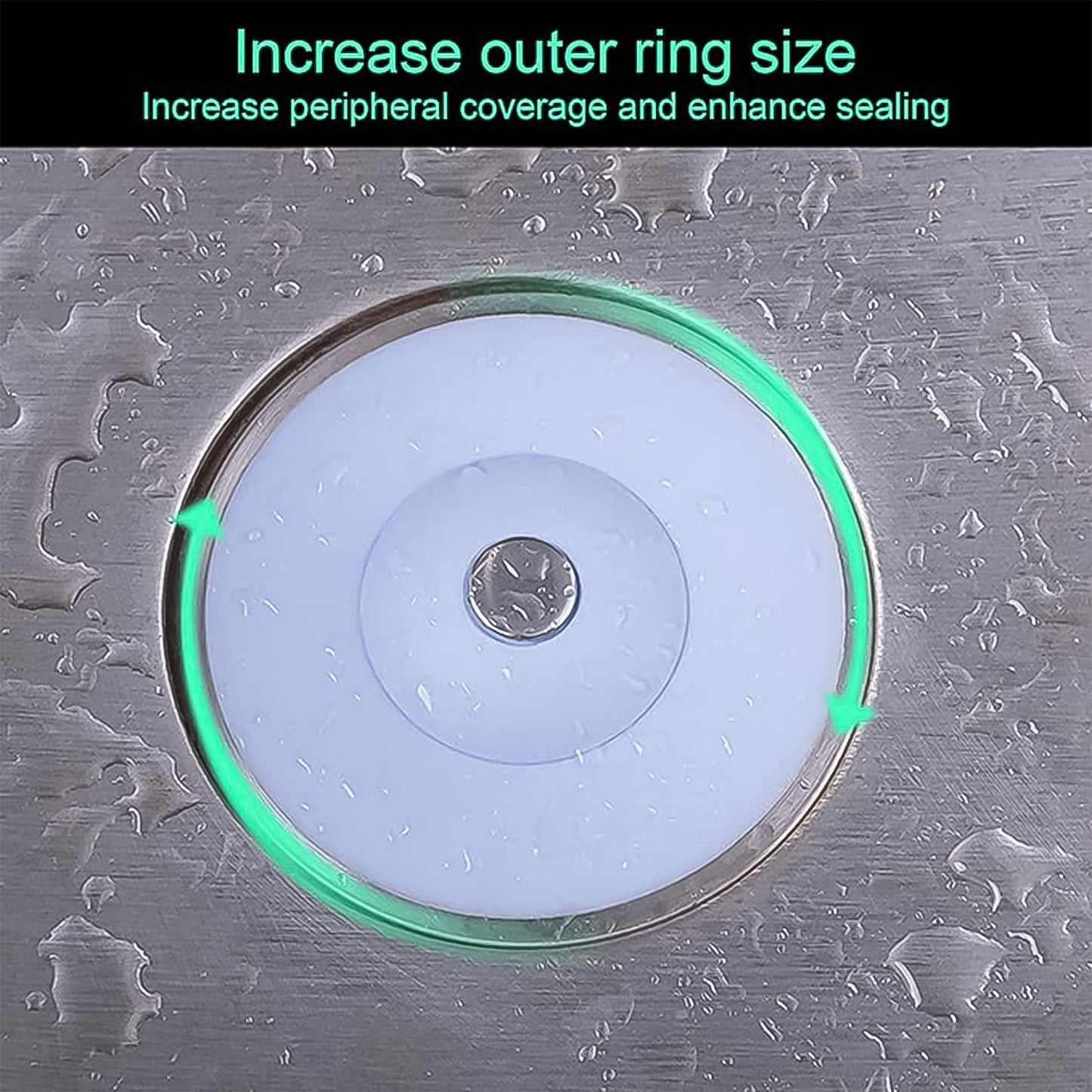 Creative 2-in-1 Blue Silicone Sewer Sink Sealer Cover Drainer (Multicolour 1 Pc) - Happy Price - Image 6