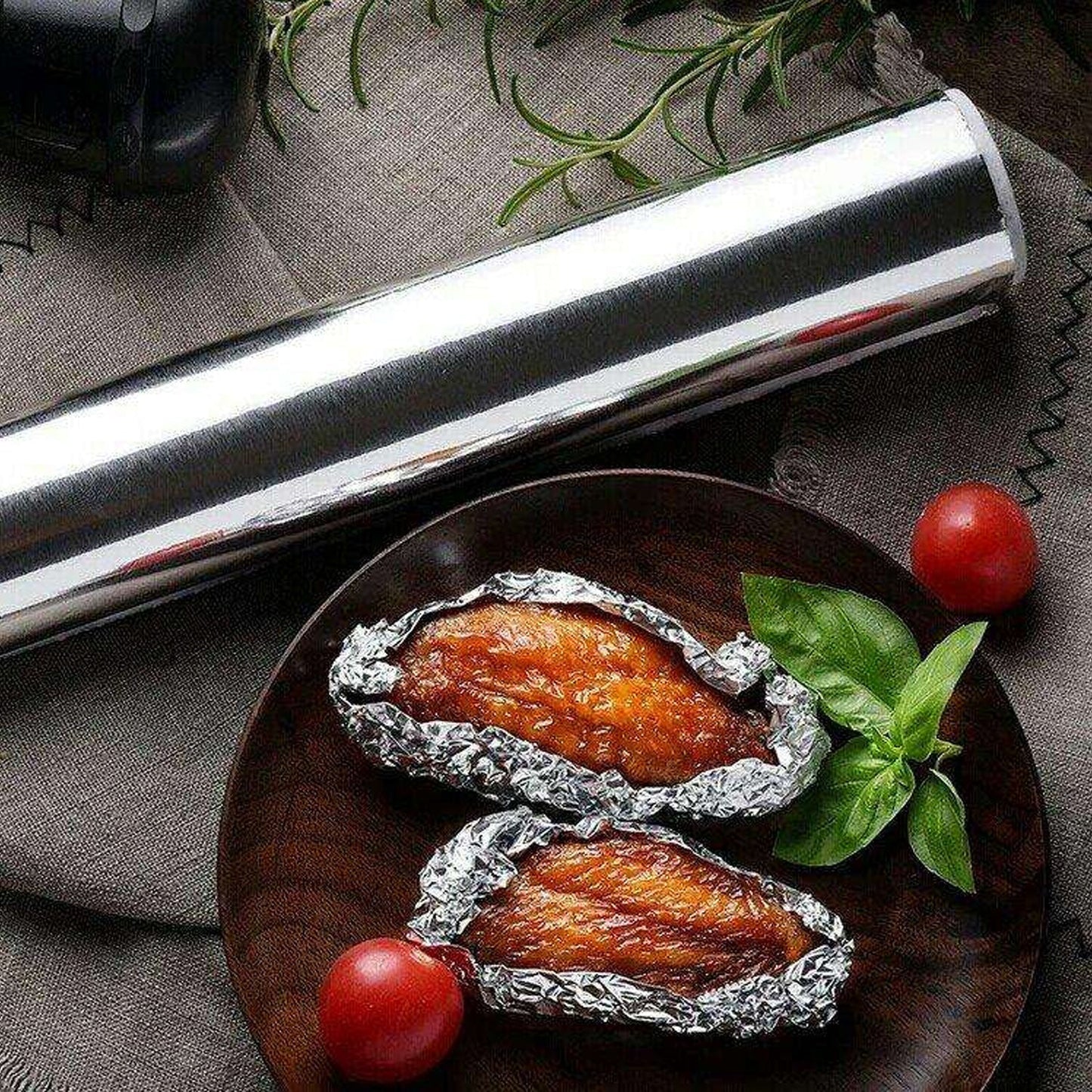 Heavy Duty Aluminium Foil Roll - 9 Mtr for Baking, Grilling & Food Storage - Happy Price - Image 7