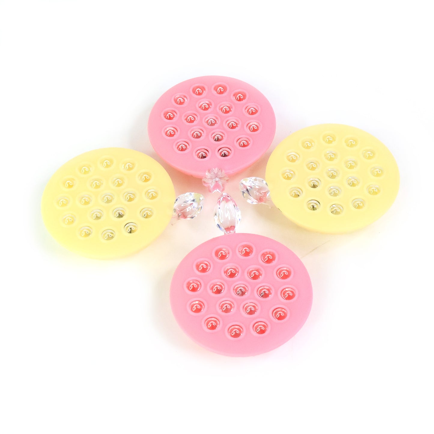 Set of 4 Lotus Canopy LED Decorative Lamps - Multicolor Floating Lights - Happy Price - Image 2