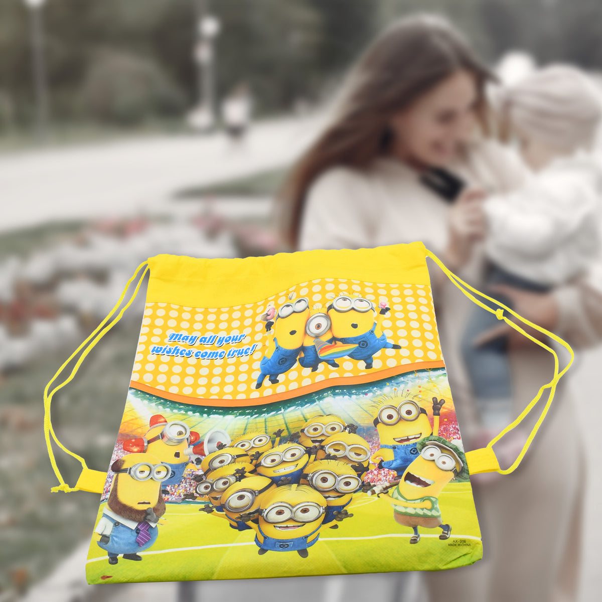 Small Dori Bag For Kids Favour Haversack Bag Birthday Party Return Gift Drawstring Dori Backpack Drawstring Backpack - Happy Price - Image 2
