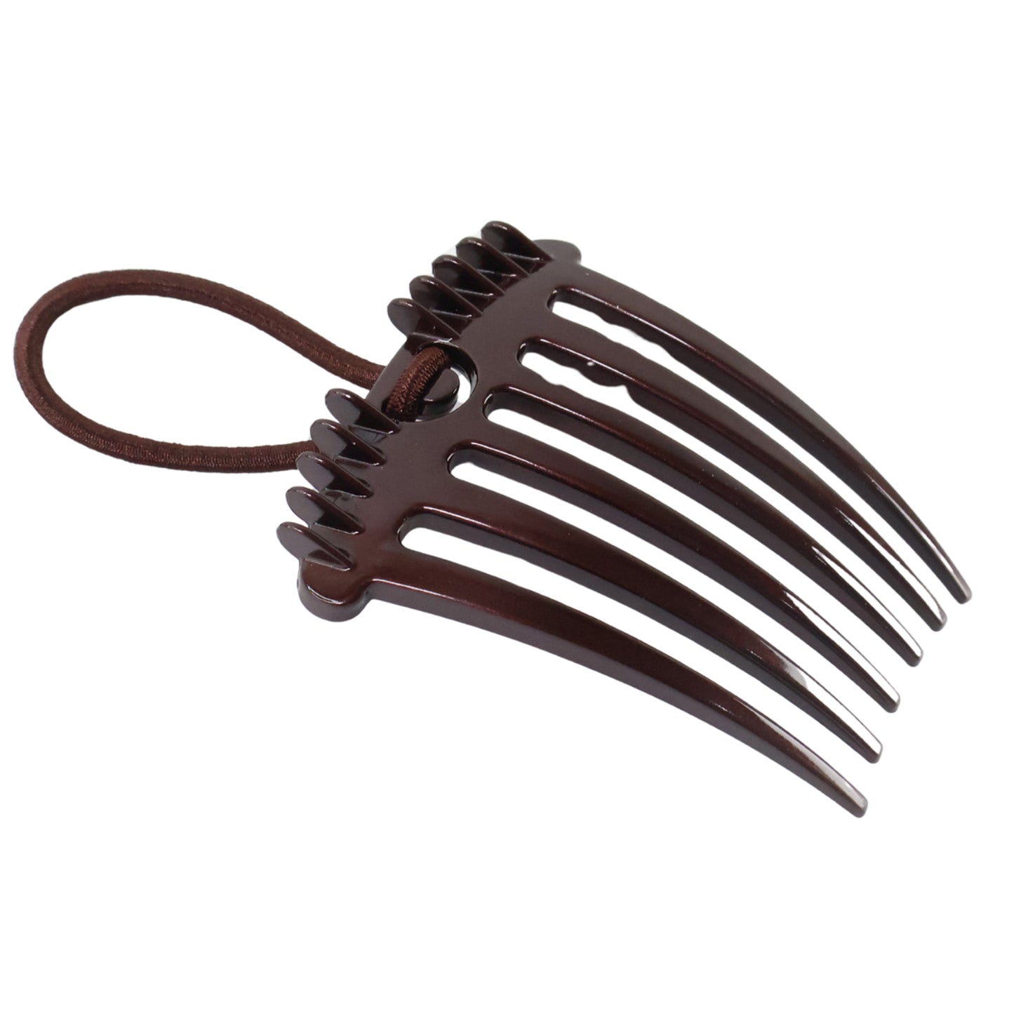 Ponytail Styling Comb with Elastic Loop - 1 Piece - Happy Price - Image 2