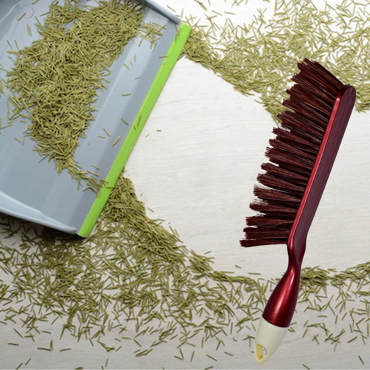 4864 Cleaning Duster Brush For Car Seats Carpet Mats Multi-purpose Use - Happy Price - Image 7