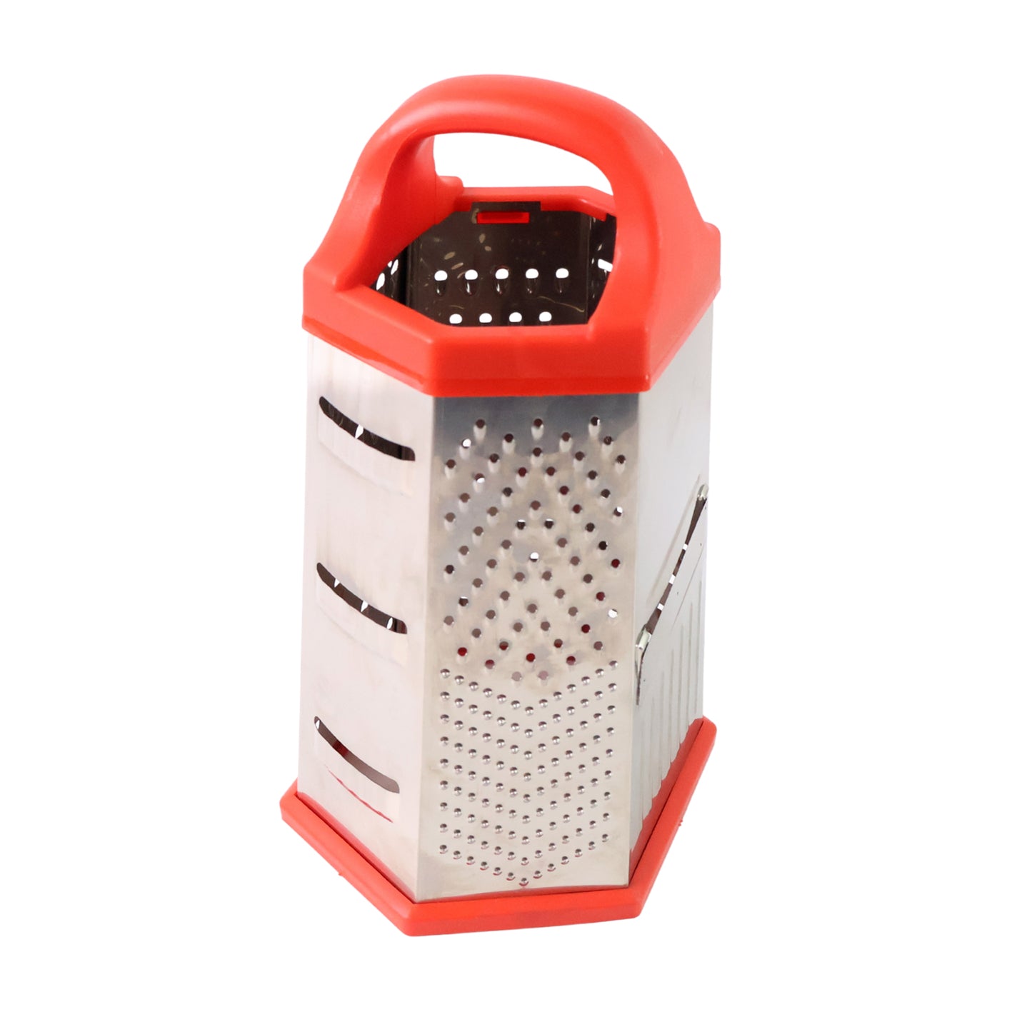 7-in-1 Stainless Steel Box Grater with Handle - Multi-Purpose Kitchen Tool (1 Pc) - Happy Price - Image 4