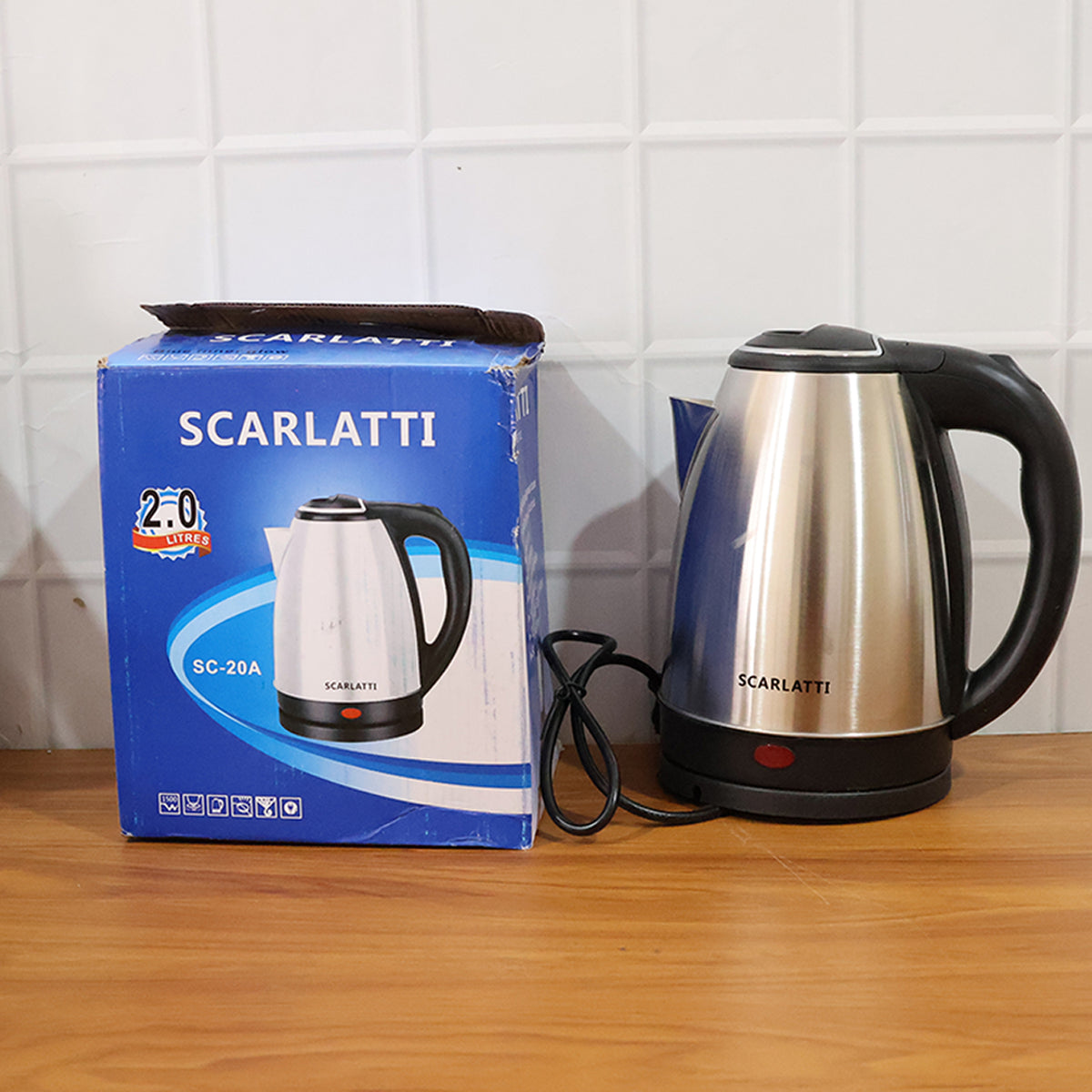 Happyprice Stainless Steel Electric Kettle - 2 Litre Capacity - Happy Price - Image 6