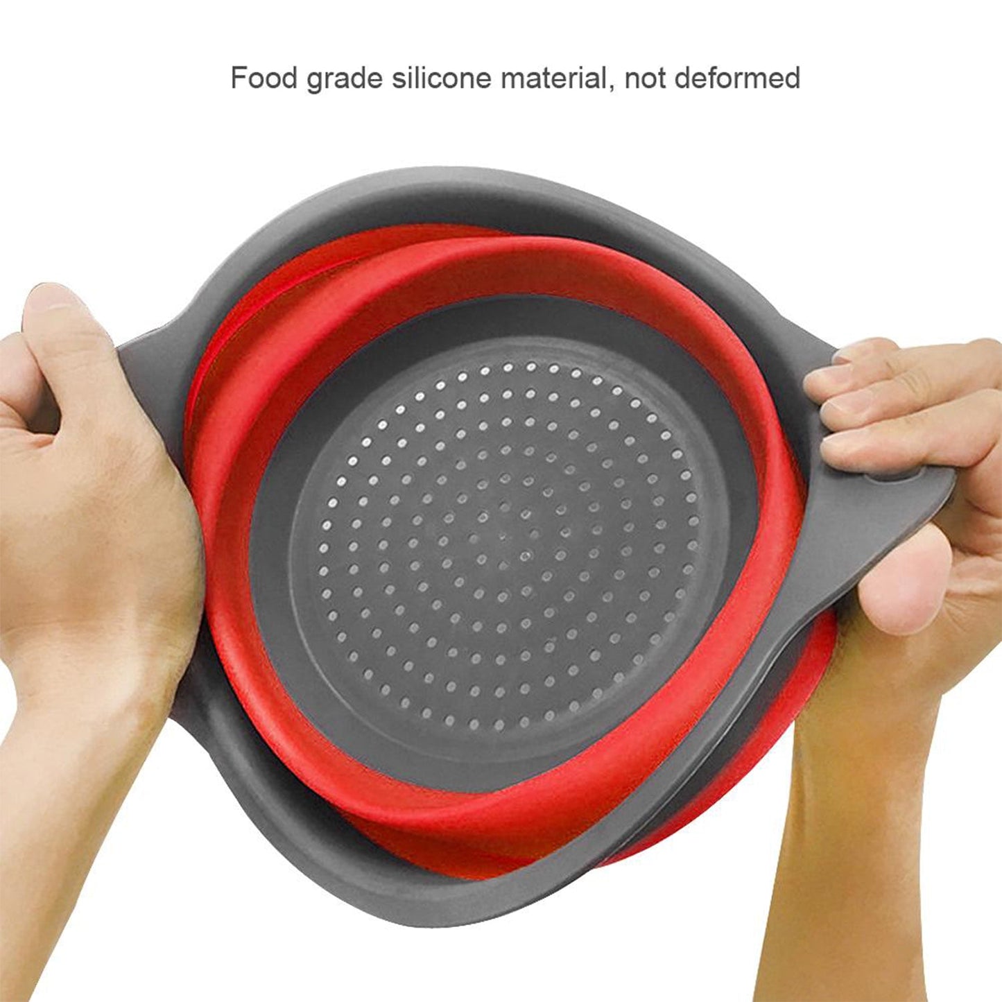 Round Sili Strain Used In All Kinds Of Household And Official Kitchen Purposes As A Foldable Utensil. - Happy Price - Image 3