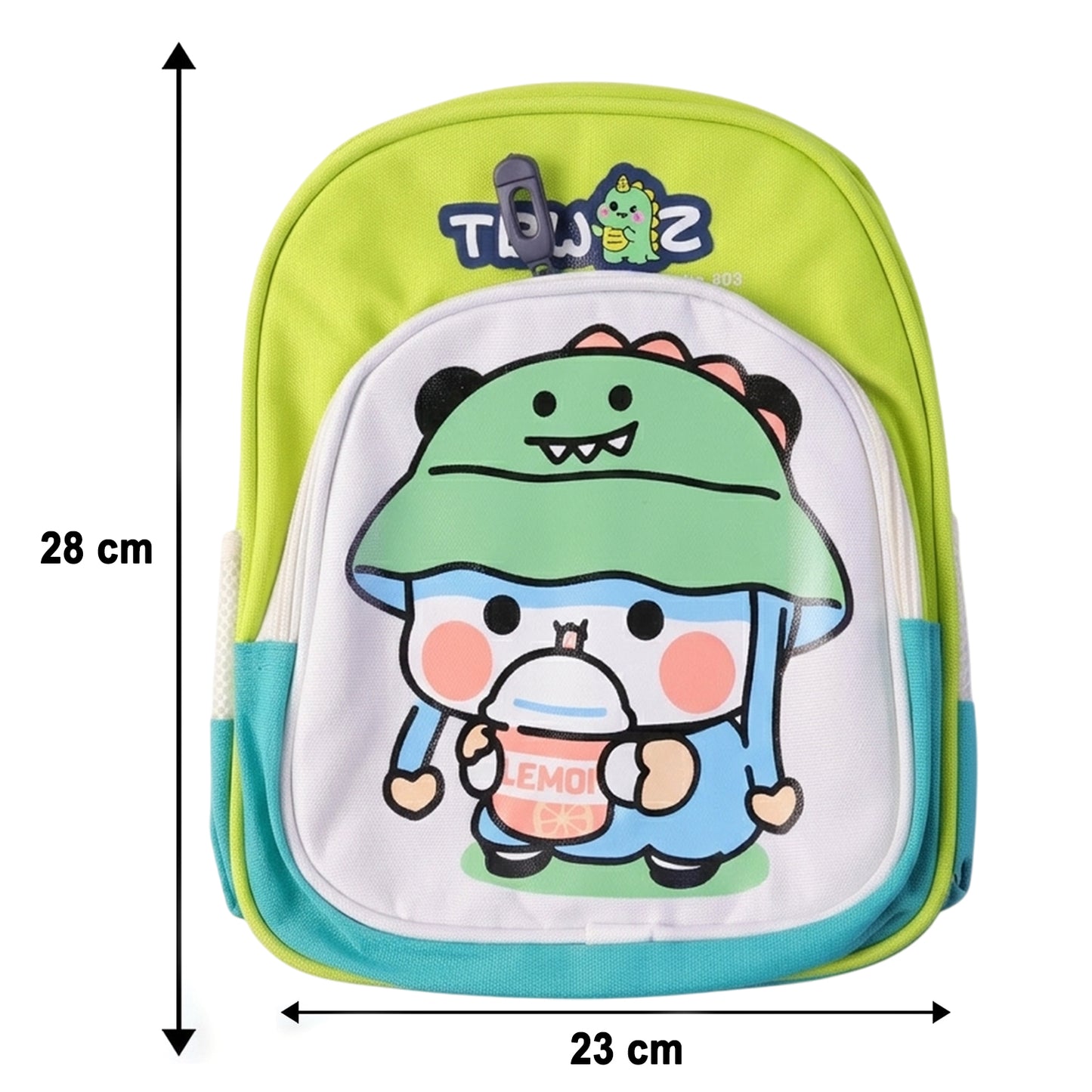 Kids Cartoon Print Sling Bag - Lightweight School & Travel Backpack (28x23 Cm) - Great Price - Image 5