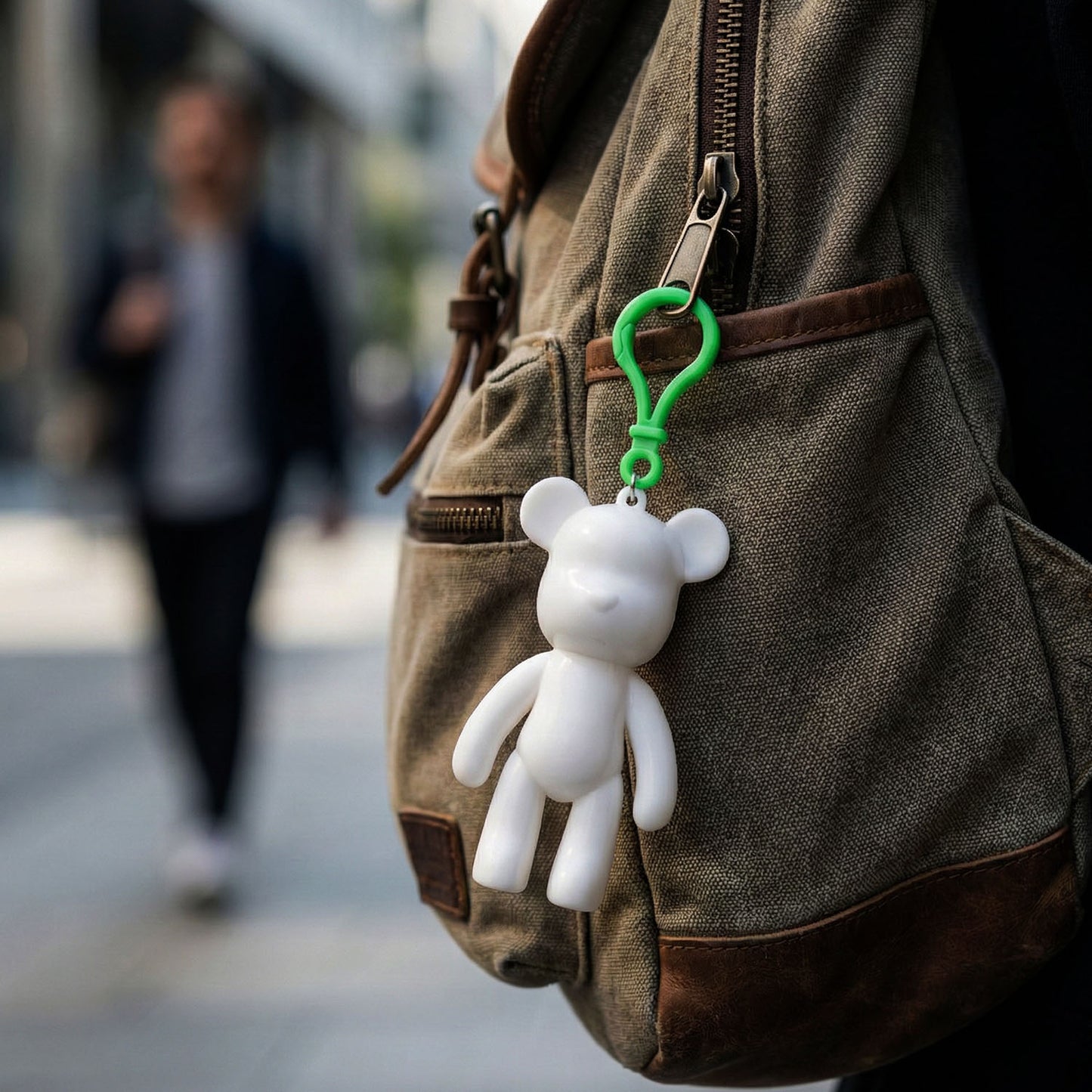 Cute Bear Design Decorative Keychain for Bags and Keys (1 Pc) - Happy Price - Image 3