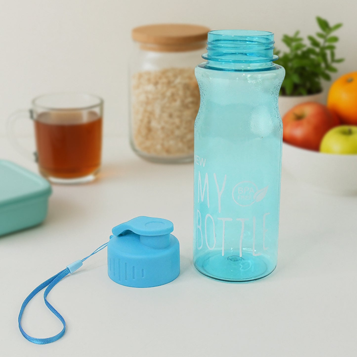 Bpa-free Plastic Sports Water Bottle (Approx. 400 Ml 1 Pc) - Happy Price - Image 4