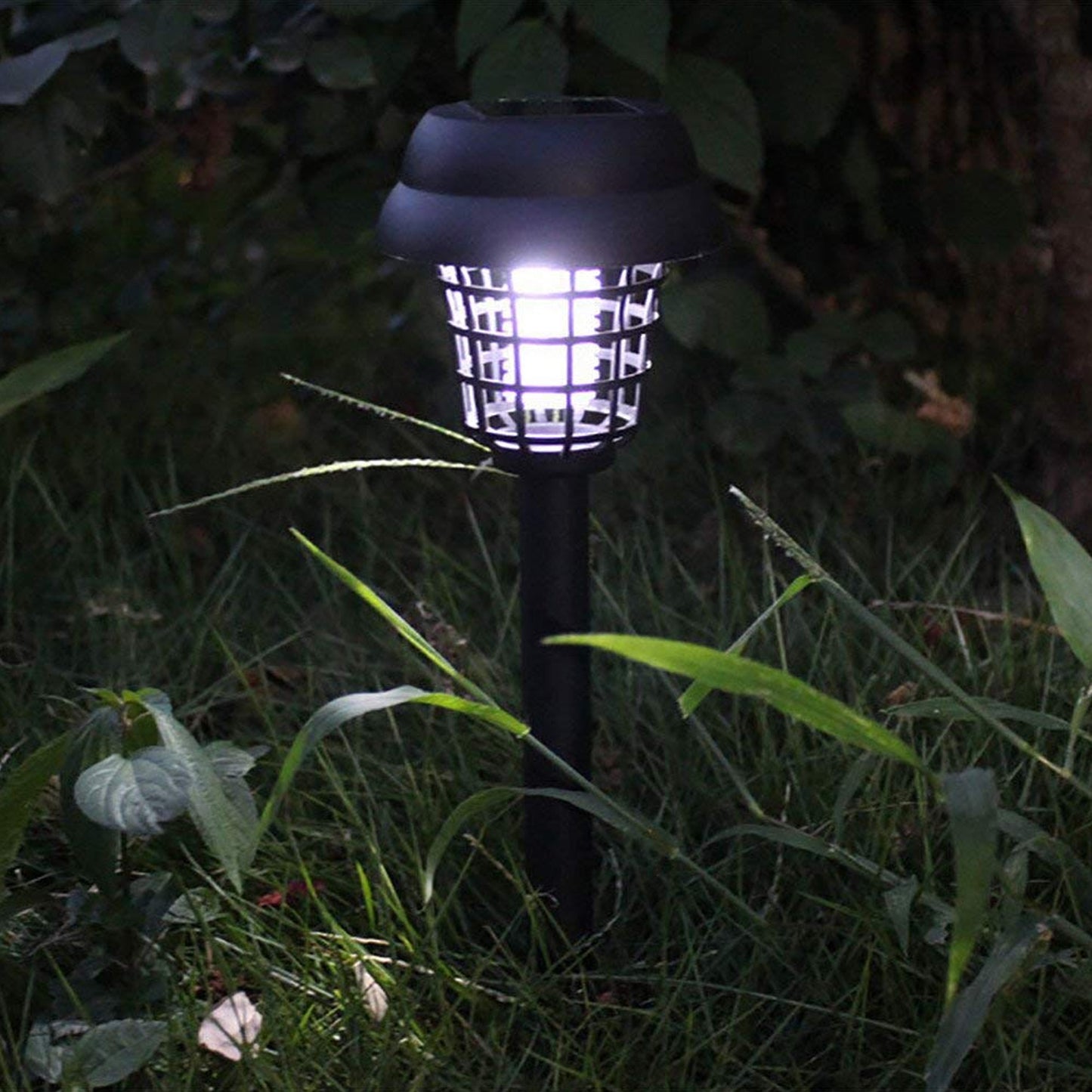Medium Garden Solar Powered Led Mosquito Trap Bug Zapper (1 Pc) - Happy Price - Image 2