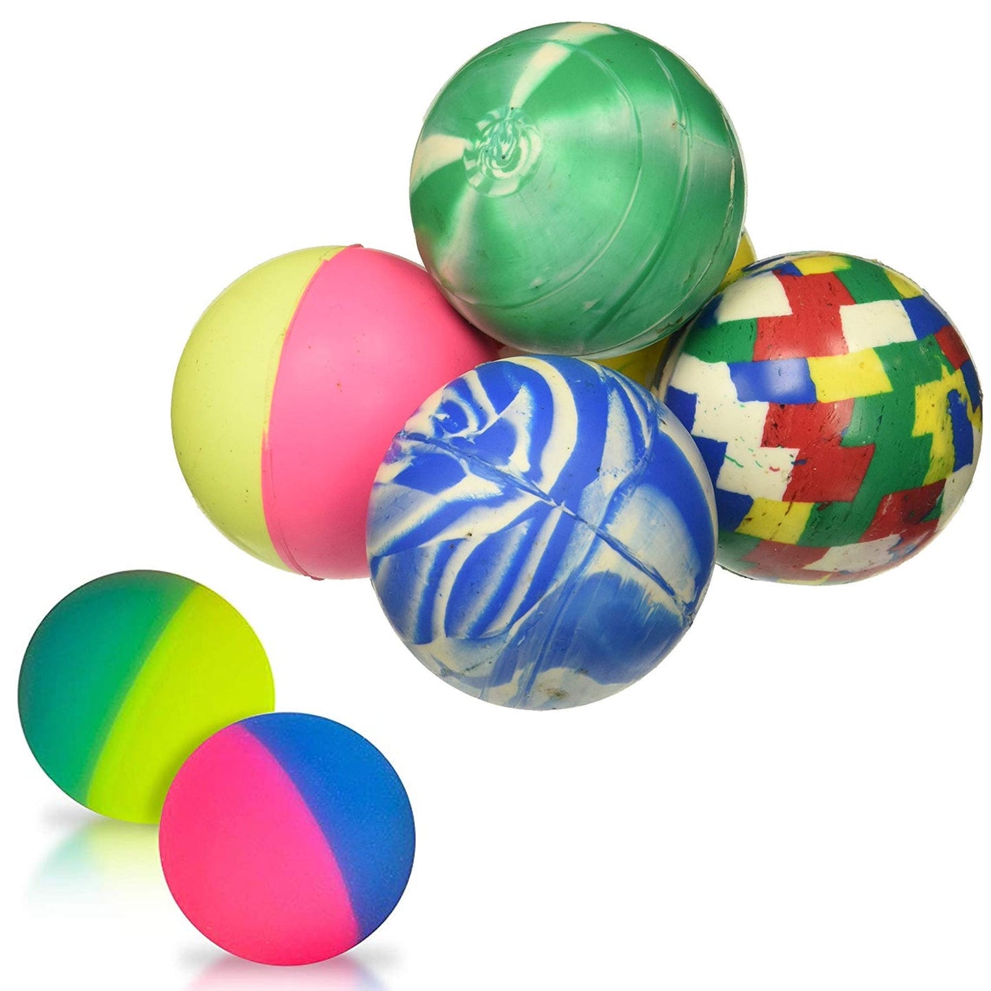 Crazy Bouncy Jumping Balls Set Of 14pcs - Happy Price - Image 2