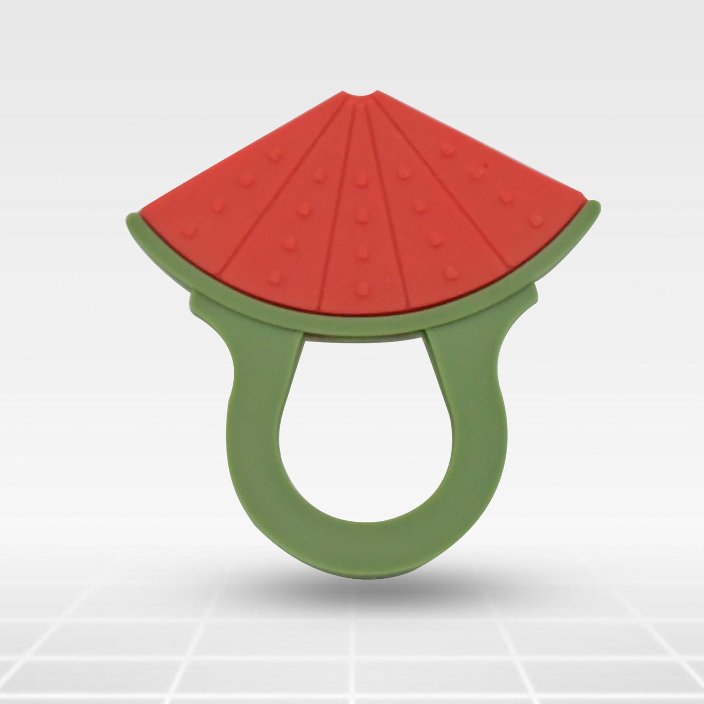 Baby Silicone Teether Fruit Teether For Toddlers100 Food Grade Silicone Teether Non-toxic Latex Free Suitable For Kids Above 3 Months - Grapes Banana Watermelon (1 Pc ) - Happy Price - Image 4