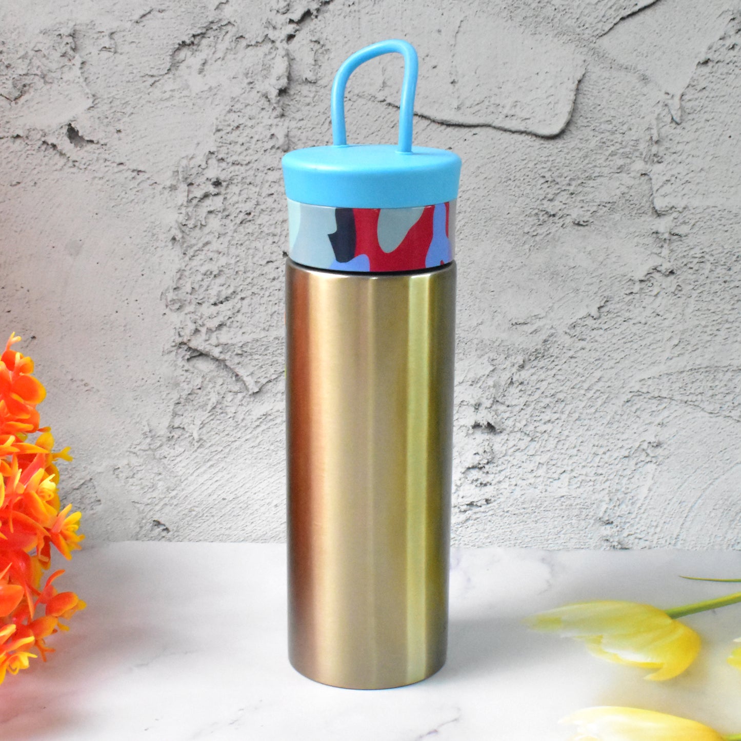 Stainless Steel Double Wall Water Bottle (300ml) - Happy Price - Image 2