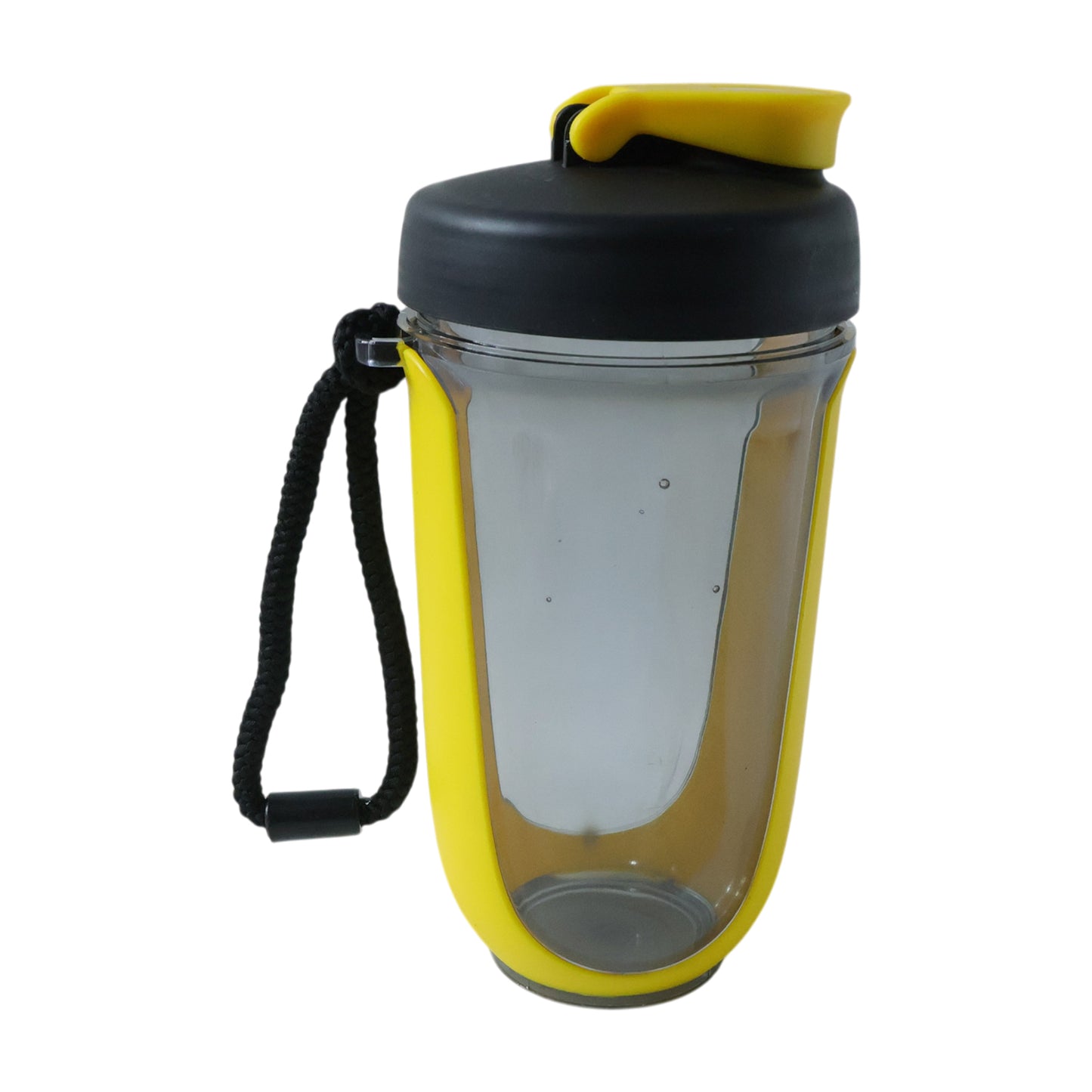 Prexo Fit-Fusion 700 ML Shaker Bottle with Whisk Ball - Yellow Plastic, Leak-Proof - Great Price - Image 4