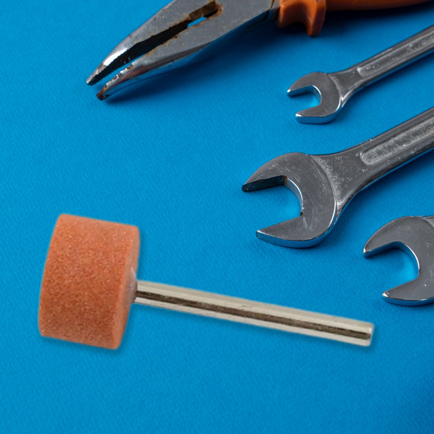 Wool Felt Polishing Buffing Wheels Wool Felt Mounted Polishing Bits (3 Pcs Set) - Happy Price - Image 3