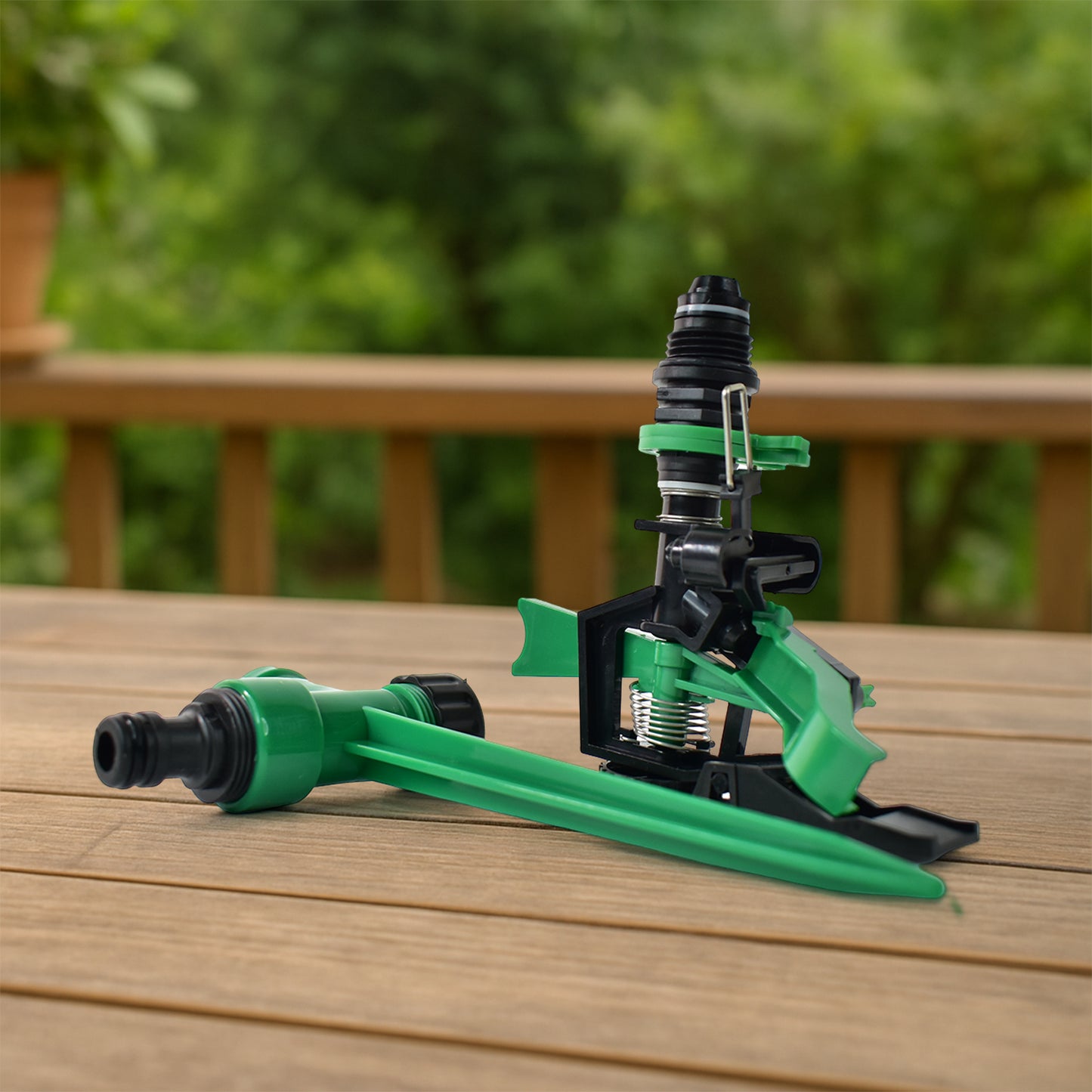 360-degree Rotating Garden Impact Sprinkler (1 Pc) - Happy Price - Image 5