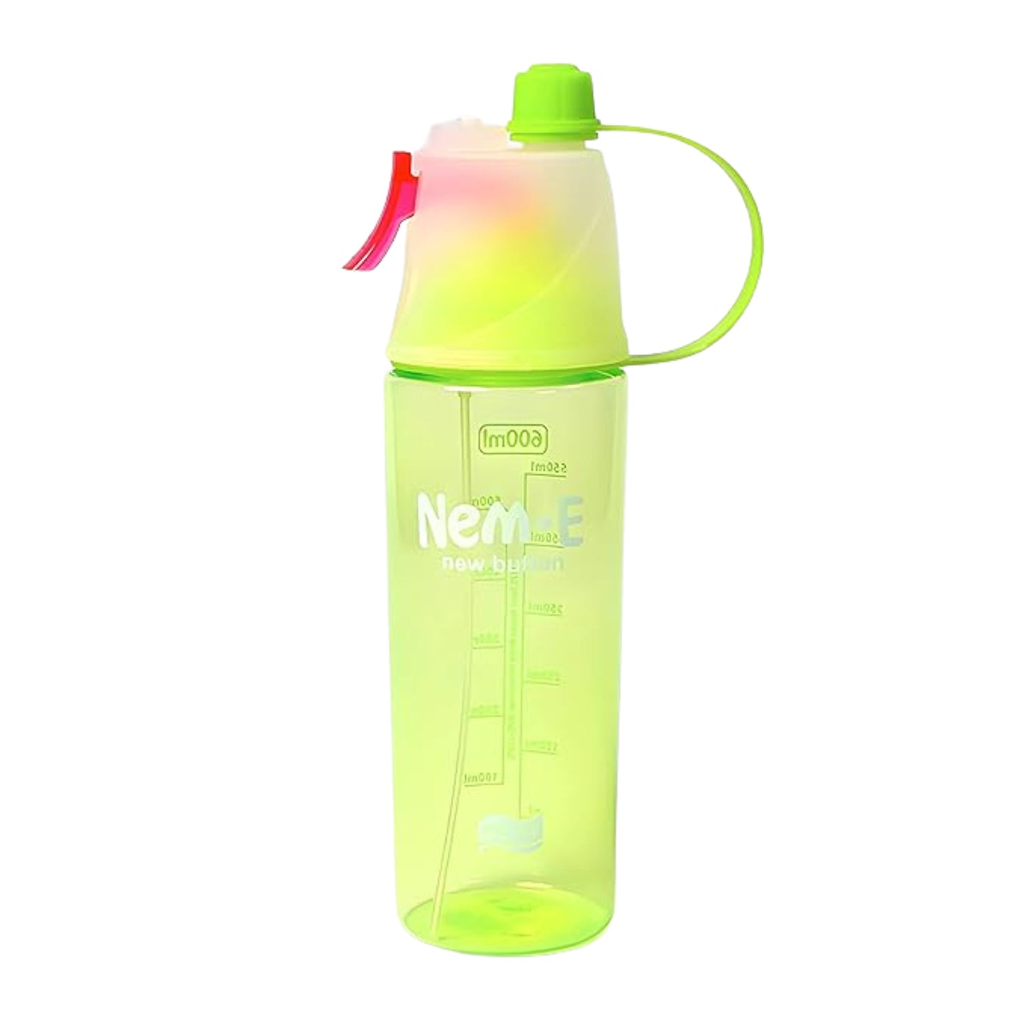 Plastic 2 In 1 Mist Spray Water Bottle (Multicolour 600 Ml 1 Pc) - Happy Price - Image 4