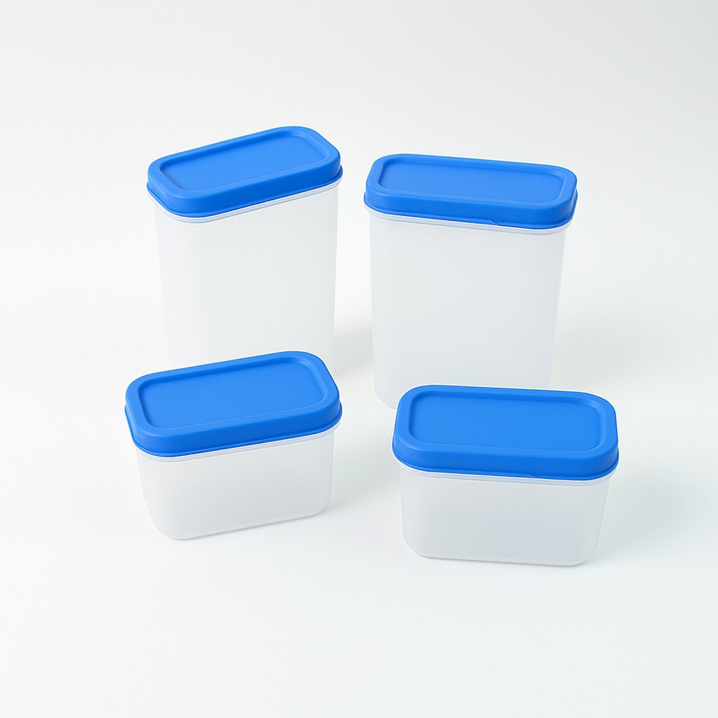 Apex Glory Plastic Storage Container Box Set (4 Pc) - Happy Price - Image 2